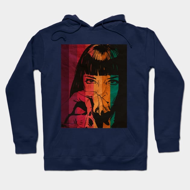 Mia - Pulp Hoodie by CTShirts